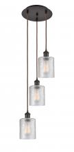 Innovations Lighting 113B-3P-OB-G112 - Cobbleskill - 3 Light - 12 inch - Oil Rubbed Bronze - Cord Hung - Multi Pendant