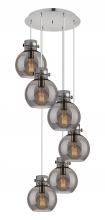 Innovations Lighting 116-410-1PS-PN-G410-8SM - Newton Sphere - 6 Light - 19 inch - Polished Nickel - Cord hung - Multi Pendant