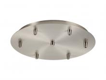 Innovations Lighting 116-SN - 6 Light Round Multi Port Canopy