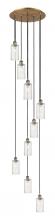 Innovations Lighting 119B-9P-BB-G434-7SDY - Crown Point - 9 Light - 19 inch - Brushed Brass - Multi Pendant