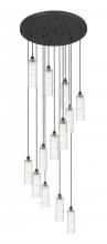 Innovations Lighting 132BK-B-13P-BK-G434-12DE - Crown Point - 13 Light - 32 inch - Matte Black - Multi Pendant