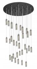 Innovations Lighting 160BK-B-31P-PN-G434-12SM - Crown Point - 31 Light - 60 inch - Polished Nickel - Multi Pendant