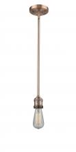 Innovations Lighting 200S-AC - Bare Bulb 1 Light Mini Pendant