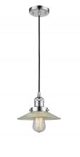 Innovations Lighting 201C-PC-G2 - Halophane - 1 Light - 9 inch - Polished Chrome - Cord hung - Mini Pendant