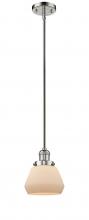 Innovations Lighting 201S-PN-G171-LED - Fulton - 1 Light - 7 inch - Polished Nickel - Stem Hung - Mini Pendant