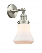  203-SN-G191 - Bellmont - 1 Light - 7 inch - Brushed Satin Nickel - Sconce