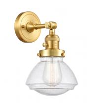  203SW-SG-G324 - Olean - 1 Light - 7 inch - Satin Gold - Sconce