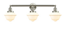  205-SN-G531 - Oxford - 3 Light - 34 inch - Brushed Satin Nickel - Bath Vanity Light