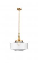 Innovations Lighting 206-SG-G692-16 - Bridgeton - 1 Light - 16 inch - Satin Gold - Stem Hung - Mini Pendant