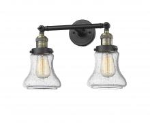  208-BAB-G194 - Bellmont - 2 Light - 17 inch - Black Antique Brass - Bath Vanity Light