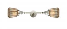 Innovations Lighting 208L-SN-G146 - Chatham - 2 Light - 7 inch - Brushed Satin Nickel - Bath Vanity Light