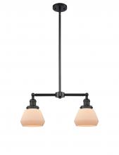 Innovations Lighting 209-BK-G171 - Fulton - 2 Light - 21 inch - Matte Black - Stem Hung - Island Light