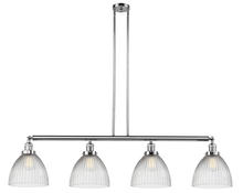 Innovations Lighting 214-PC-G222 - Seneca Falls - 4 Light - 51 inch - Polished Chrome - Stem Hung - Island Light