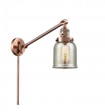 Innovations Lighting 237-AC-G58 - Bell - 1 Light - 8 inch - Antique Copper - Swing Arm