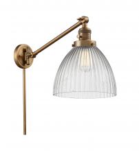 Innovations Lighting 237-BB-G222 - Seneca Falls - 1 Light - 10 inch - Brushed Brass - Swing Arm