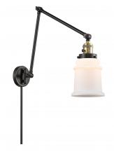 Innovations Lighting 238-BAB-G181 - Canton - 1 Light - 6 inch - Black Antique Brass - Swing Arm