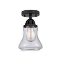 Innovations Lighting 288-1C-BK-G192 - Bellmont - 1 Light - 6 inch - Matte Black - Semi-Flush Mount