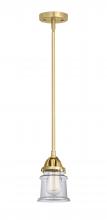 Innovations Lighting 288-1S-SG-G182S - Canton - 1 Light - 5 inch - Satin Gold - Cord hung - Mini Pendant