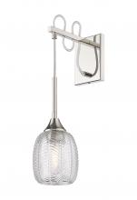 Innovations Lighting 323-1W-PN-G323-5CL - Berkshire - 1 Light - 6 inch - Polished Nickel - Sconce