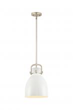 Innovations Lighting 410-1SM-SN-M412-10W - Newton Sphere - 1 Light - 10 inch - Satin Nickel - Mini Pendant