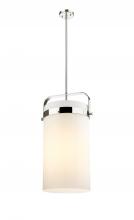 Innovations Lighting 413-4SL-PN-G413-4S-12WH - Pilaster - 4 Light - 12 inch - Polished Nickel - Pendant