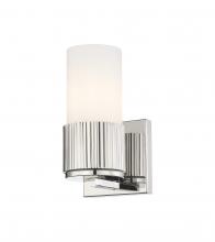 Innovations Lighting 428-1W-PN-G428-7WH - Bolivar - 1 Light - 5 inch - Polished Nickel - Sconce