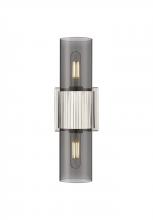  428-2WL-PN-G428-7SM - Bolivar - 2 Light - 5 inch - Polished Nickel - Bath Vanity Light