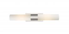 Innovations Lighting 429-2WL-SN-G429-11WH - Empire - 2 Light - 5 inch - Satin Nickel - Bath Vanity Light