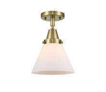 Innovations Lighting 447-1C-AB-G41 - Cone - 1 Light - 8 inch - Antique Brass - Flush Mount