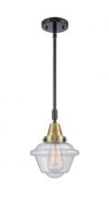 Innovations Lighting 447-1S-BAB-G534 - Oxford - 1 Light - 8 inch - Black Antique Brass - Mini Pendant