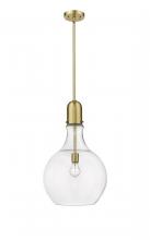 Innovations Lighting 492-1S-SG-G582-14 - Amherst - 1 Light - 14 inch - Satin Gold - Stem hung - Pendant