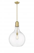 Innovations Lighting 492-1S-SG-G582-16 - Amherst - 1 Light - 16 inch - Satin Gold - Stem hung - Pendant