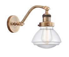 Innovations Lighting 515-1W-BB-G322 - Olean - 1 Light - 7 inch - Brushed Brass - Sconce