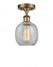 Innovations Lighting 516-1C-BB-G105 - Belfast - 1 Light - 6 inch - Brushed Brass - Semi-Flush Mount