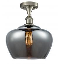 Innovations Lighting 516-1C-SN-G93-L-LED - Fenton - 1 Light - 11 inch - Brushed Satin Nickel - Flush Mount