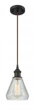  516-1P-OB-G275 - Conesus - 1 Light - 6 inch - Oil Rubbed Bronze - Cord hung - Mini Pendant