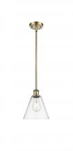 Innovations Lighting 516-1S-AB-GBC-82 - Berkshire - 1 Light - 8 inch - Antique Brass - Mini Pendant