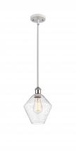 Innovations Lighting 516-1S-WPC-G654-8 - Cindyrella - 1 Light - 8 inch - White Polished Chrome - Mini Pendant