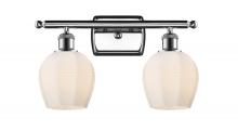  516-2W-PC-G461-6 - Norfolk - 2 Light - 16 inch - Polished Chrome - Bath Vanity Light