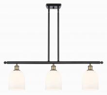  516-3I-BAB-G558-6GWH - Bella - 3 Light - 36 inch - Black Antique Brass - Cord hung - Island Light