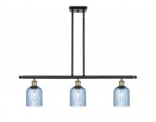 Innovations Lighting 516-3I-BAB-G559-5BL - Bridal Veil - 3 Light - 36 inch - Black Antique Brass - Cord hung - Island Light