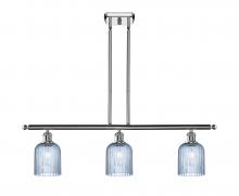 Innovations Lighting 516-3I-PC-G559-5BL - Bridal Veil - 3 Light - 36 inch - Polished Chrome - Cord hung - Island Light