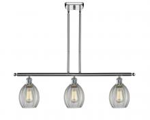  516-3I-PC-G82 - Eaton - 3 Light - 36 inch - Polished Chrome - Cord hung - Island Light