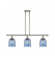 Innovations Lighting 516-3I-PN-G558-6BL - Bella - 3 Light - 36 inch - Polished Nickel - Cord hung - Island Light