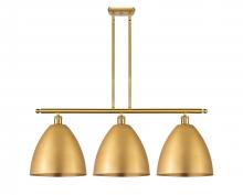 Innovations Lighting 516-3I-SG-MBD-12-SG - Bristol - 3 Light - 39 inch - Satin Gold - Cord hung - Island Light