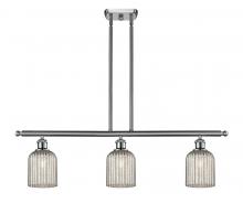 Innovations Lighting 516-3I-SN-G559-5ME - Bridal Veil - 3 Light - 36 inch - Brushed Satin Nickel - Cord hung - Island Light