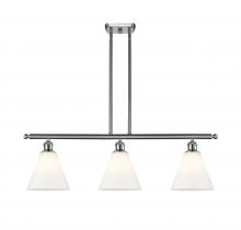  516-3I-SN-GBC-81 - Berkshire - 3 Light - 36 inch - Brushed Satin Nickel - Cord hung - Island Light