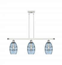 Innovations Lighting 516-3I-WPC-G557-6BL - Vaz - 3 Light - 36 inch - White Polished Chrome - Cord hung - Island Light