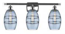 Innovations Lighting 516-3W-PC-G557-6BL - Vaz - 3 Light - 26 inch - Polished Chrome - Bath Vanity Light