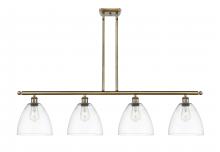 Innovations Lighting 516-4I-AB-GBD-92 - Bristol - 4 Light - 48 inch - Antique Brass - Cord hung - Island Light